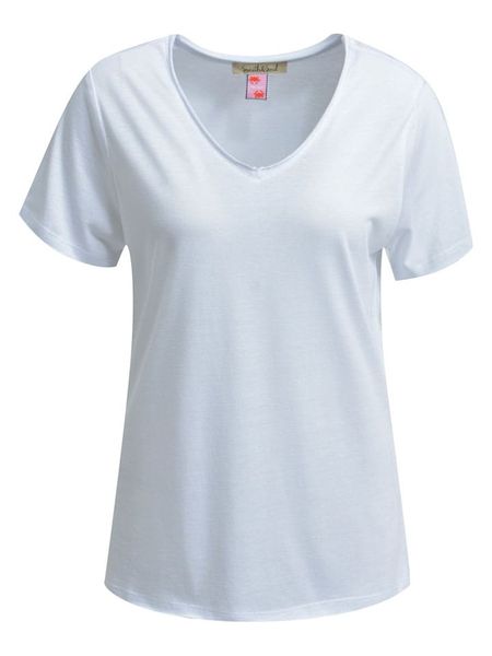 Smith & Soul Koszulka w kolorze białym rozmiar: XXL. Białe bluzki Smith & Soul, xxl, bez wzorów, bez kołnierzyka, bez ramiączek. Za 78,99 zł.