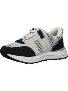 Tamaris Sneakersy w kolorze granatowym rozmiar: 42. Niebieskie trampki Tamaris, bez wzorów, bez zapięcia. Za 96,60 zł.