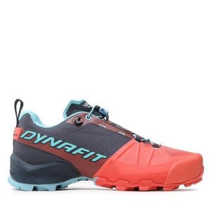 Trekkingi Dynafit. Pomarańczowe buty sportowe Dynafit, bez wzorów, bez zapięcia, trekkingowe. Za 479,99 zł.