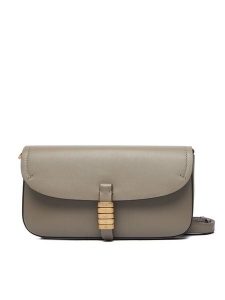 PINKO Torebka Saddle Flat AI 25-26 PCPL 105349 A1ZX Szary. Szare torebki klasyczne Pinko, bez wzorów, ze skóry, bez dodatków. Za 479,99 zł.