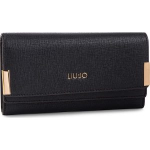 Duży Portfel Damski LIU JO - Xl Bifold Double N19178 E0087 Nero 22222. Portfele marki Liu Jo. Za 339,00 zł.
