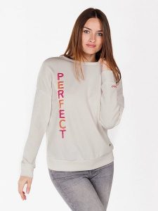 KEY LARGO Bluza "Perfect" w kolorze białym rozmiar: L. Białe bluzy KEY LARGO, l, bez wzorów, bez kaptura. Za 124,95 zł.