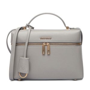 Torebka GINO ROSSI. Szare kuferki Gino Rossi, bez wzorów, bez dodatków. Za 229,99 zł.