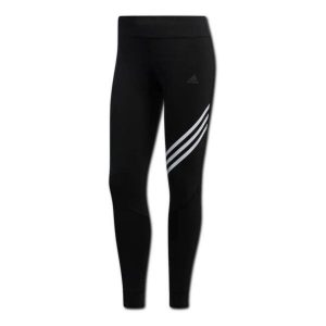 Legginsy treningowe damskie Adidas Run It. Czarne legginsy ADIDAS, bez wzorów, z elastanu. Za 92,00 zł.