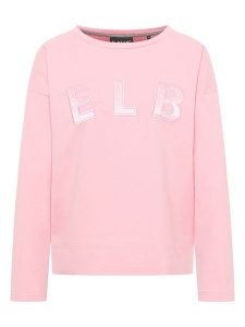 ELBSAND Bluza "Aleah" w kolorze jasnoróżowym rozmiar: M. Różowe bluzy ELBSAND, m, bez wzorów, z bawełny, bez kaptura. Za 130,99 zł.