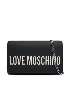 LOVE MOSCHINO Torebka JC4103PP1OKD000B Czarny. Czarne torebki klasyczne LOVE MOSCHINO, bez wzorów, ze skóry, bez dodatków. Za 699,99 zł.