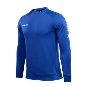 Kelme Sudadera Lince Azul Unisex. Niebieskie swetry klasyczne KELME, na zimę, bez kołnierzyka. W wyprzedaży za 107,45 zł.
