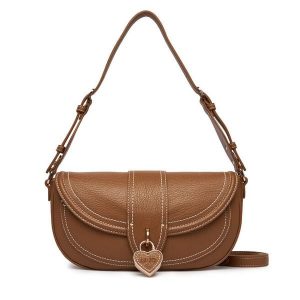 Torebka Liu Jo. Brązowe torebki klasyczne Liu Jo, bez wzorów, bez dodatków. Za 599,99 zł.