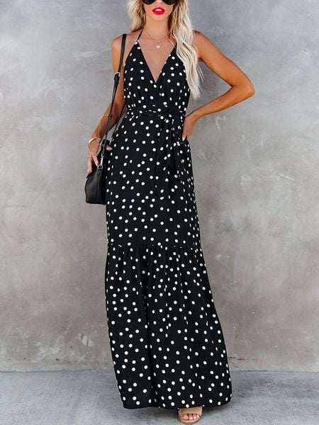 Milan Kiss Sukienka w kolorze czarnym ze wzorem rozmiar: XL. Czarne sukienki Milan Kiss, xl, bez wzorów, bez kołnierzyka, bez ramiączek, maxi. Za 143,90 zł.