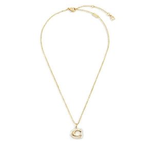 Naszyjnik Coach. Żółte naszyjniki Coach, złote. Za 619,99 zł.