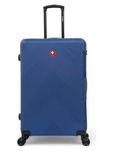 SWISS KOPPER Walizka "Olten" w kolorze niebieskim - 49 x 76,5 x 29,5 cm rozmiar: onesize. Niebieskie walizki SWISS KOPPER, bez wzorów, z materiału. Za 345,45 zł.