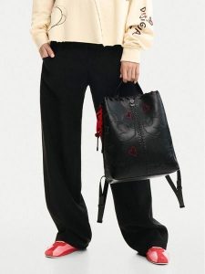 Desigual Plecak 26SAKP43 Czarny. Czarne plecaki Desigual. Za 489,99 zł.