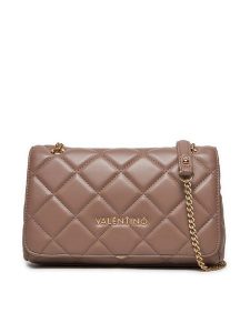 Valentino Torebka Ocarina VBS3KK02R Beżowy. Brązowe torebki klasyczne Valentino, bez wzorów, ze skóry, bez dodatków. Za 389,99 zł.