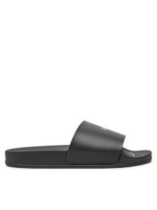 Off-White Klapki OWIC002S22PLA0011001 Czarny. Czarne klapki OFF-WHITE, bez wzorów, z syntetyku, bez obcasa. Za 419,99 zł.