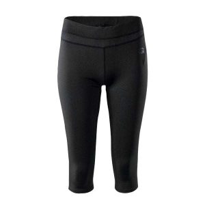 Legginsy 3/4 Damskie Dahim. Czarne legginsy IQ, bez wzorów, z elastanu. Za 81,96 zł.