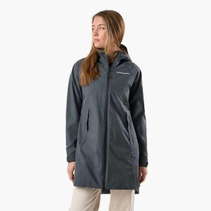 Kurtka przeciwdeszczowa kobieca Swedemount Orust Rain Coat wodoodporna. Zielone kurtki SWEDEMOUNT, bez wzorów, bez kaptura. Za 329,99 zł.