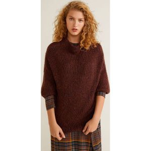 Mango - Sweter Minina. Swetry oversize marki Mango. W wyprzedaży za 99,90 zł.