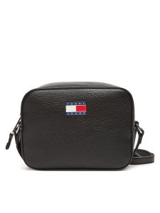 Tommy Jeans Torebka Tjw Must Camera Bag AW0AW17543 Czarny. Czarne listonoszki Tommy Jeans, bez wzorów, z jeansu, bez dodatków. Za 189,99 zł.