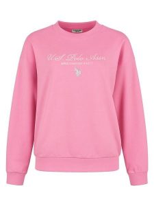 U.S. Polo Assn. Bluza w kolorze jasnoróżowym rozmiar: L. Różowe bluzy U.S. Polo Assn., l, bez wzorów, bez kaptura. Za 144,24 zł.