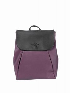 Plecak Triumph 16L ze sztucznej skóry – śliwkowo-czarny Meatfly. Fioletowe plecaki Meatfly. Za 237,99 zł.