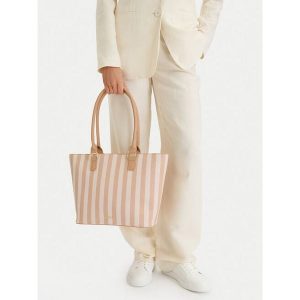 Torebka MEXX. Brązowe shopper bag Mexx, bez wzorów, bez dodatków. Za 179,99 zł.