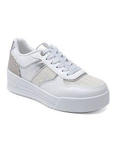 Sixth Sens Sneakersy w kolorze kremowo-biało-szarym rozmiar: 37. Białe trampki Sixth Sens, bez wzorów, bez zapięcia. Za 127,35 zł.