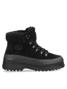 Gant Trapery 31543083 Czarny. Czarne buty zimowe GANT, ze skóry, bez obcasa, bez zapięcia. Za 719,99 zł.