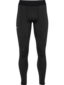 Legginsy Hummel Winter Performance. Czarne legginsy Hummel, bez wzorów, z materiału, z standardowym stanem. Za 142,50 zł.