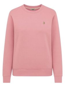 U.S. Polo Assn. Bluza w kolorze jasnoróżowym rozmiar: S. Różowe bluzy U.S. Polo Assn., s, bez wzorów, bez kaptura. Za 108,74 zł.