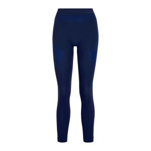 Damskie legginsy Falke. Niebieskie legginsy Falke, bez wzorów. Za 285,50 zł.