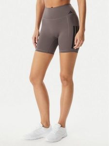 Adidas Szorty sportowe Optime Workout 3-Stripes JZ1099 Szary Slim Fit. Szare spodenki sportowe ADIDAS, xs, bez wzorów, z syntetyku, na fitness i siłownię. Za 199,99 zł.