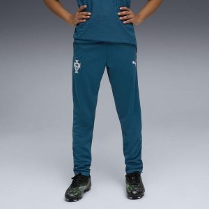 Młodzieżowe spodnie treningowe Portugalia PUMA. Niebieskia spodnie dresowe Puma, m, bez wzorów. Za 279,00 zł.