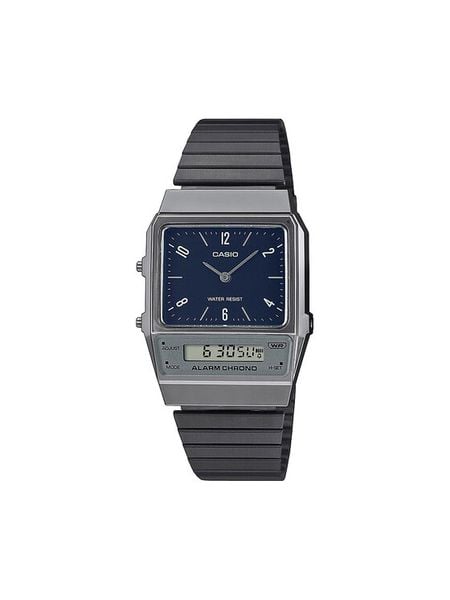 Casio Zegarek Vintage Edgy AQ-800EB-2AEF Czarny. Czarne, analogowe zegarki Casio. Za 264,99 zł.