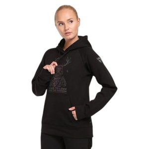 Bluza damska Kilpi Ltd Bellatrix. Czarne bluzy Kilpi, m, bez wzorów, bez kaptura. Za 318,77 zł.