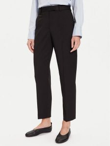 Tommy Hilfiger Chinosy WW0WW48353 Czarny Slim Fit. Czarne chinosy TOMMY HILFIGER, bez wzorów, z syntetyku. Za 549,99 zł.