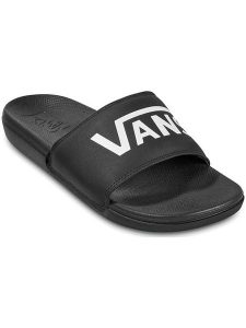 Vans Klapki "La Costa" w kolorze czarnym rozmiar: 39. Czarne klapki Vans, bez wzorów, z otwartym noskiem, bez obcasa. Za 123,45 zł.
