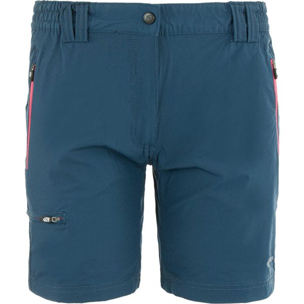 Damskie Szorty McKees Etna Indigo - Wygodne Bawełniane Stretch. Niebieskie szorty GALEO, bez wzorów, z bawełny, sportowe. Za 200,99 zł.