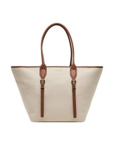 MICHAEL Michael Kors Torebka 30S5G9OT7C Brązowy. Brązowe torebki klasyczne MICHAEL Michael Kors, bez wzorów, ze skóry, bez dodatków. Za 669,99 zł.