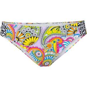 Figi bikini bonprix biało-różowy. Bikini marki bonprix. Za 49,99 zł.