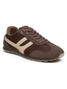 Foreverfolie Sneakersy w kolorze brązowym rozmiar: 36. Brązowe trampki Foreverfolie, bez wzorów, bez zapięcia. Za 114,95 zł.