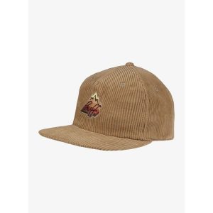 Czapka z daszkiem Buff Chill Trucker Cap - dister peanut. Brązowe czapki Buff, bez wzorów, sportowe. Za 148,75 zł.