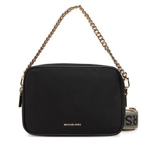 Torebka MICHAEL Michael Kors. Czarne listonoszki MICHAEL Michael Kors, bez wzorów, bez dodatków. Za 569,99 zł.