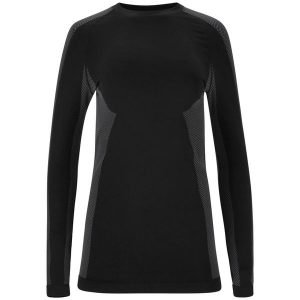 Damska koszulka termoaktywna SOS Kalmar. Czarne koszule nocne SOS, bez wzorów, bez ramiączek. Za 193,00 zł.
