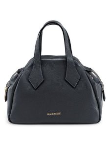 Mia Tomazzi Skórzana torebka "Omenoni" w kolorze czarnym - 28 x 21 x 13 cm rozmiar: onesize. Czarne torebki klasyczne Mia Tomazzi, bez wzorów, z materiału, przez ramię, bez dodatków. Za 339,99 zł.