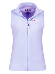 Canadian Peak Kamizelka polarowa "Vugeak" w kolorze fioletowym rozmiar: L. Różowe kamizelki Canadian Peak, l, bez wzorów, z polaru, bez kołnierzyka, bez ramiączek, bez kaptura. Za 39,99 zł.