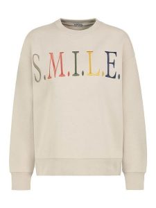 Sublevel Bluza w kolorze beżowym rozmiar: XL. Brązowe bluzy Sublevel, xl, bez wzorów, z bawełny, bez kaptura. Za 105,38 zł.