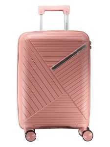 Geographical Norway Walizka "Simi" w kolorze jasnoróżowym - 34 x 53 x 21 cm rozmiar: onesize. Różowe walizki Geographical Norway, bez wzorów, z materiału. Za 130,99 zł.