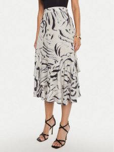 Guess Spódnica midi W4BD83 WGLA2 Kolorowy Regular Fit. Spódnice Guess, xs, z aplikacjami, z syntetyku, midi. Za 309,99 zł.