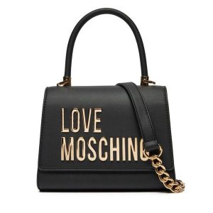Torebka LOVE MOSCHINO. Czarne torebki klasyczne LOVE MOSCHINO, bez wzorów, bez dodatków. Za 619,99 zł.