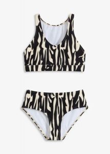 Bikini bustier (komplet 2 cz.). Zielone bikini bonprix, bez wzorów. Za 117,99 zł.